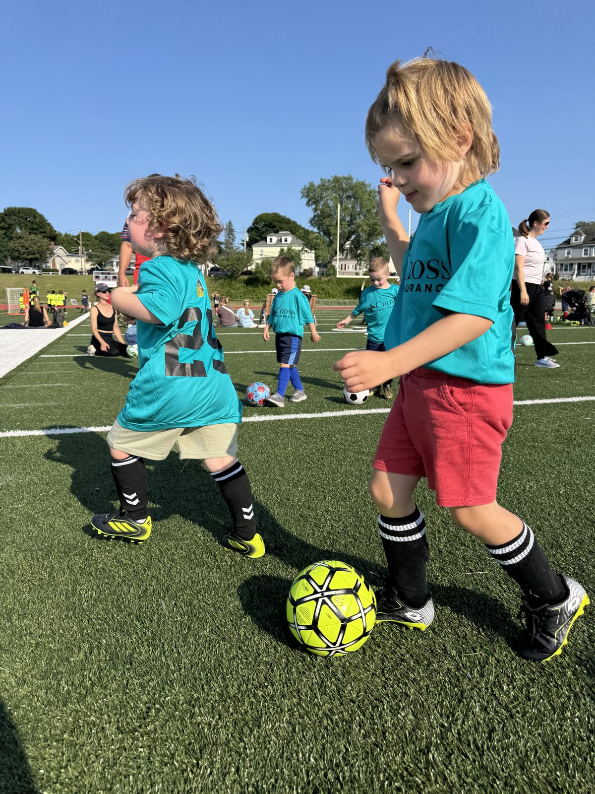 Pre-K dribbling